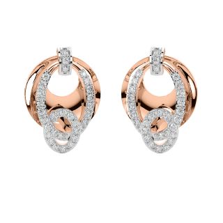 Emilia Round Diamond Stud Earrings